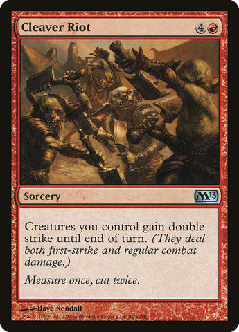 Cleaver Riot [Magic 2013] - The Mythic Store | 24h Order Processing