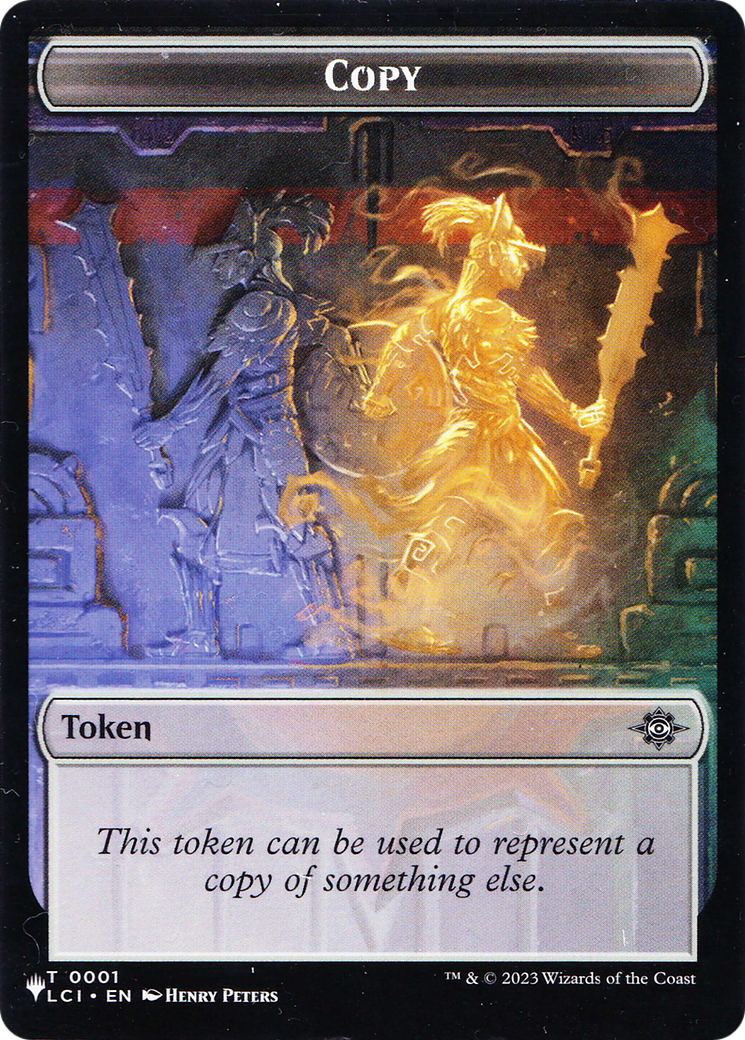 Clue // Copy Double-Sided Token [The List] - The Mythic Store | 24h Order Processing