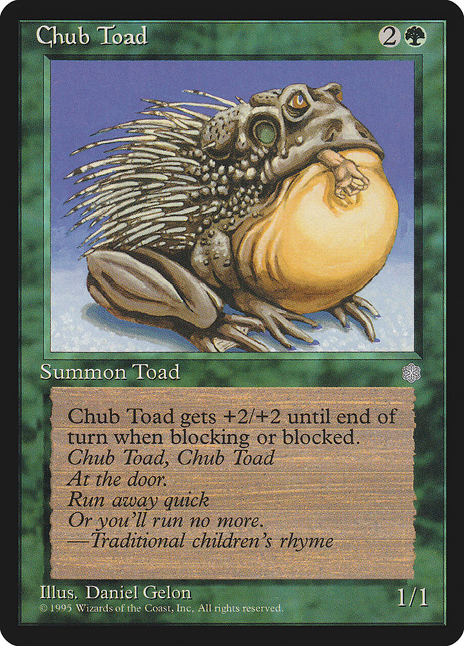 Chub Toad [Ice Age] - The Mythic Store | 24h Order Processing