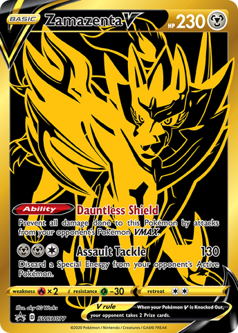 Zamazenta V (SWSH077) [Sword & Shield: Black Star Promos] - The Mythic Store | 24h Order Processing