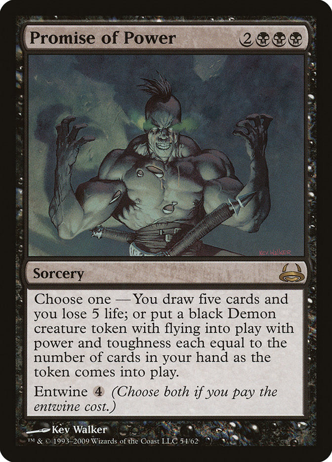 Promise of Power [Duel Decks: Divine vs. Demonic] - The Mythic Store | 24h Order Processing