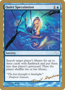 Quiet Speculation (Dave Humpherys) [World Championship Decks 2003] - The Mythic Store | 24h Order Processing
