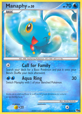 Manaphy (3/17) [POP Series 6] - The Mythic Store | 24h Order Processing
