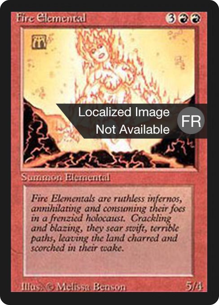 Fire Elemental [Foreign Black Border] - The Mythic Store | 24h Order Processing