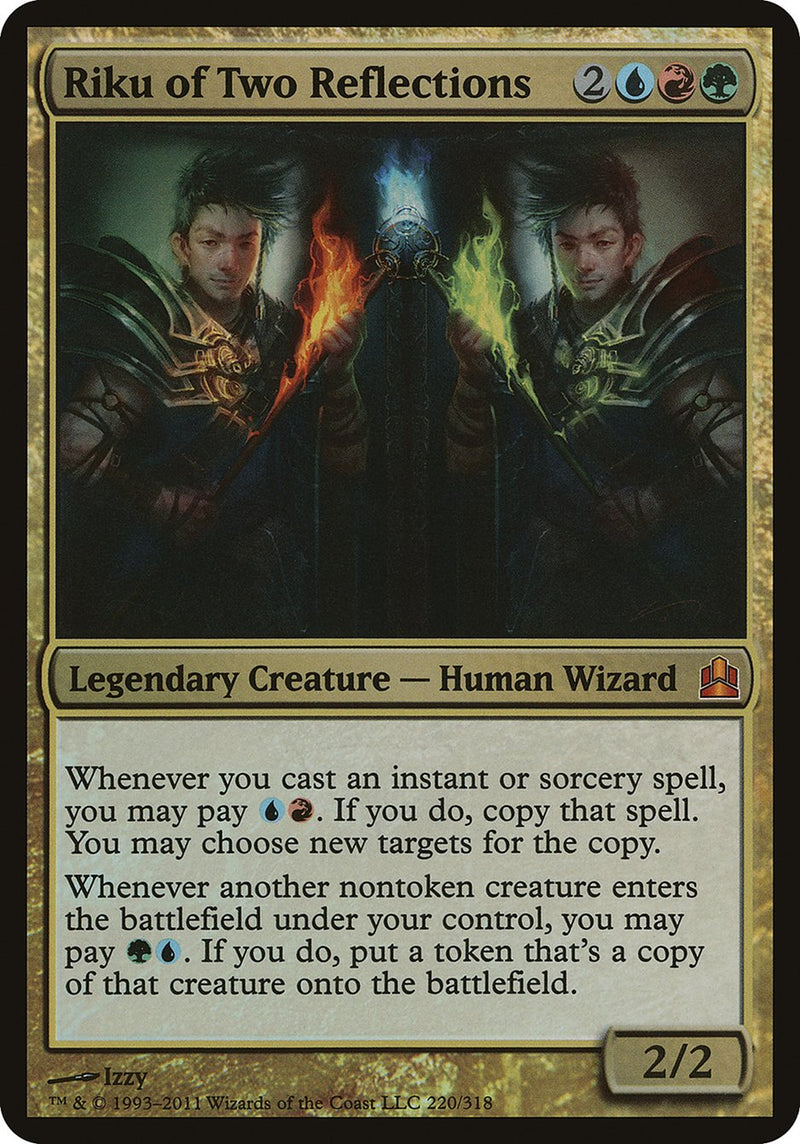 Riku of Two Reflections (Oversized) [Commander 2011 Oversized] - The Mythic Store | 24h Order Processing