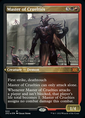 Master of Cruelties (Foil Etched) [Double Masters 2022] - The Mythic Store | 24h Order Processing