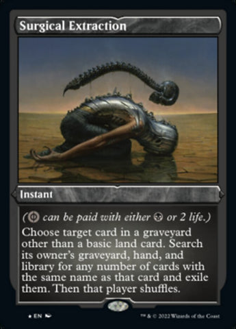 Surgical Extraction (Foil Etched) [Double Masters 2022] - The Mythic Store | 24h Order Processing