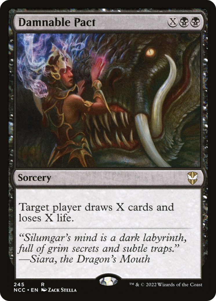 Damnable Pact [Streets of New Capenna Commander] - The Mythic Store | 24h Order Processing