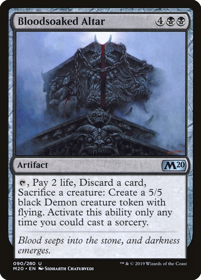 Bloodsoaked Altar [Core Set 2020] - The Mythic Store | 24h Order Processing