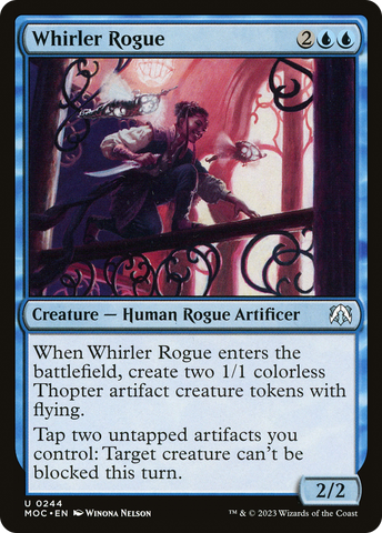 Whirler Rogue [March of the Machine Commander] - The Mythic Store | 24h Order Processing