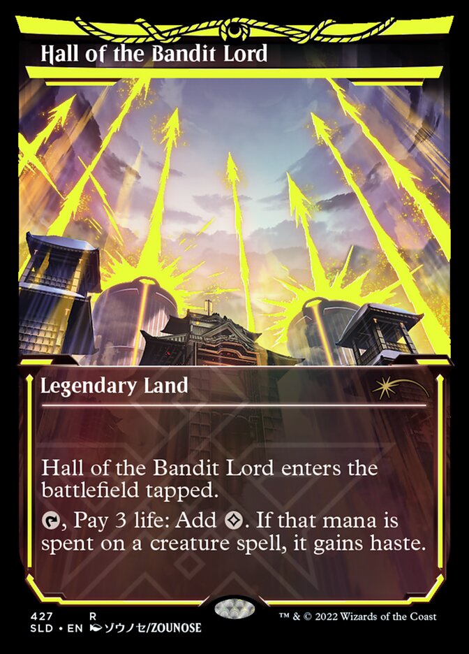 Hall of the Bandit Lord (Neon Ink Yellow) [Secret Lair Drop Series] - The Mythic Store | 24h Order Processing