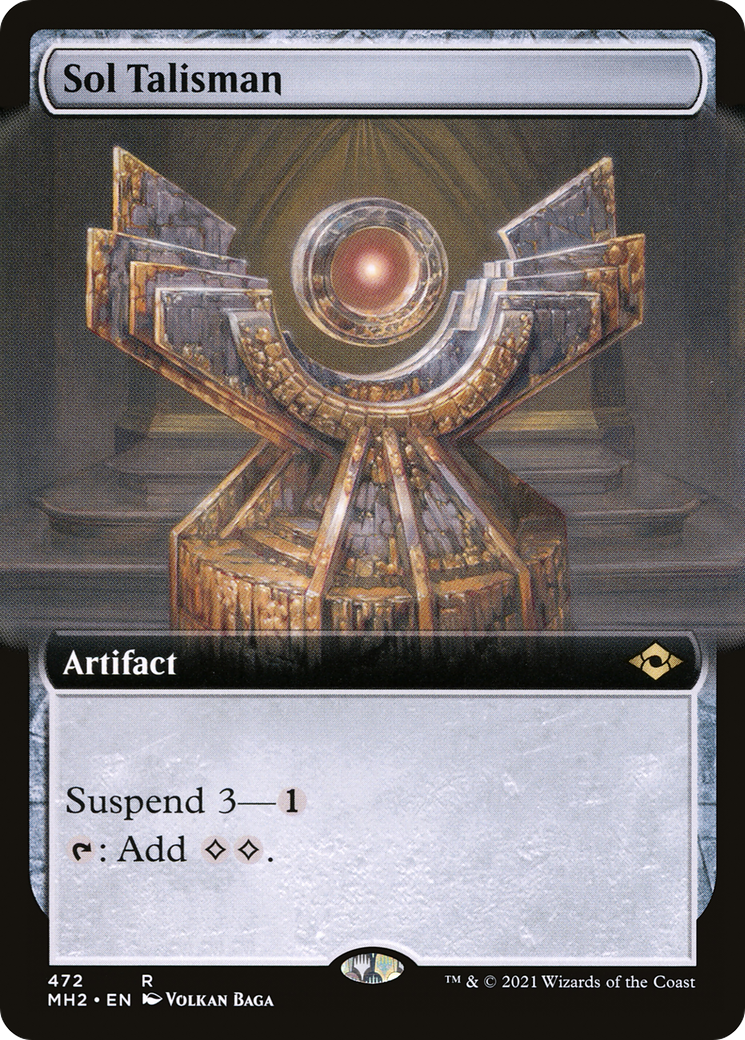 Sol Talisman (Extended Art) [Modern Horizons 2] - The Mythic Store | 24h Order Processing