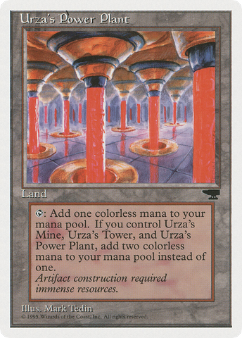Urza's Power Plant (Red Columns) [Chronicles] - The Mythic Store | 24h Order Processing