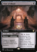 Altar of Bhaal // Bone Offering (Extended Art) [Commander Legends: Battle for Baldur's Gate] - The Mythic Store | 24h Order Processing