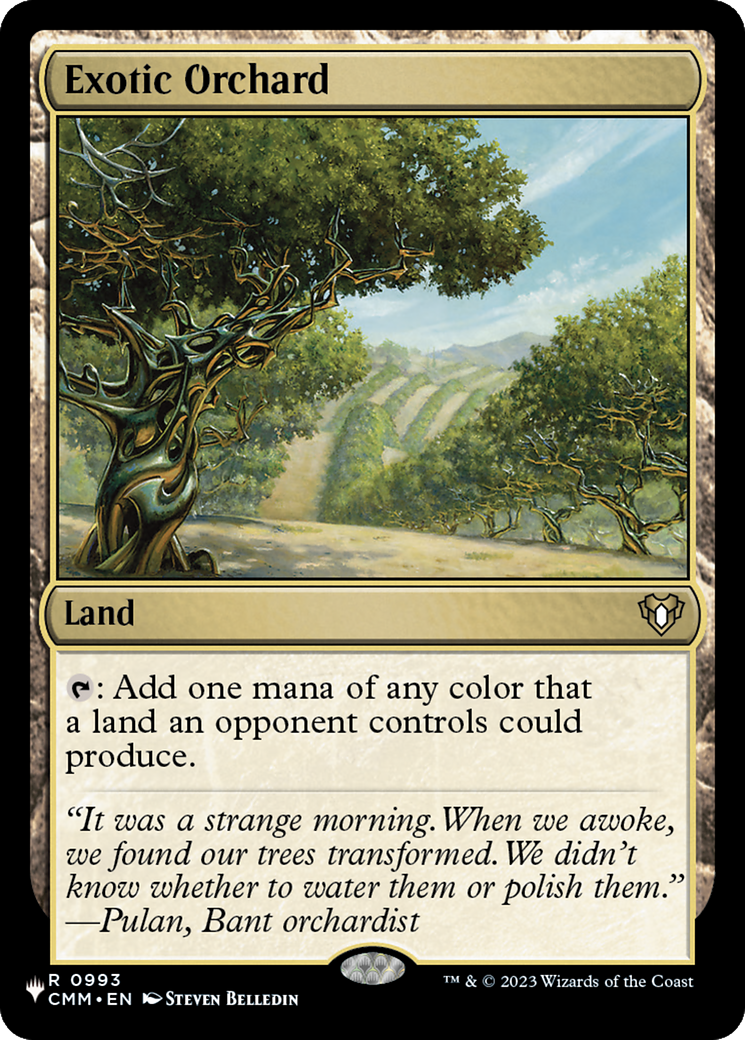 Exotic Orchard (CMM) [The List] - The Mythic Store | 24h Order Processing