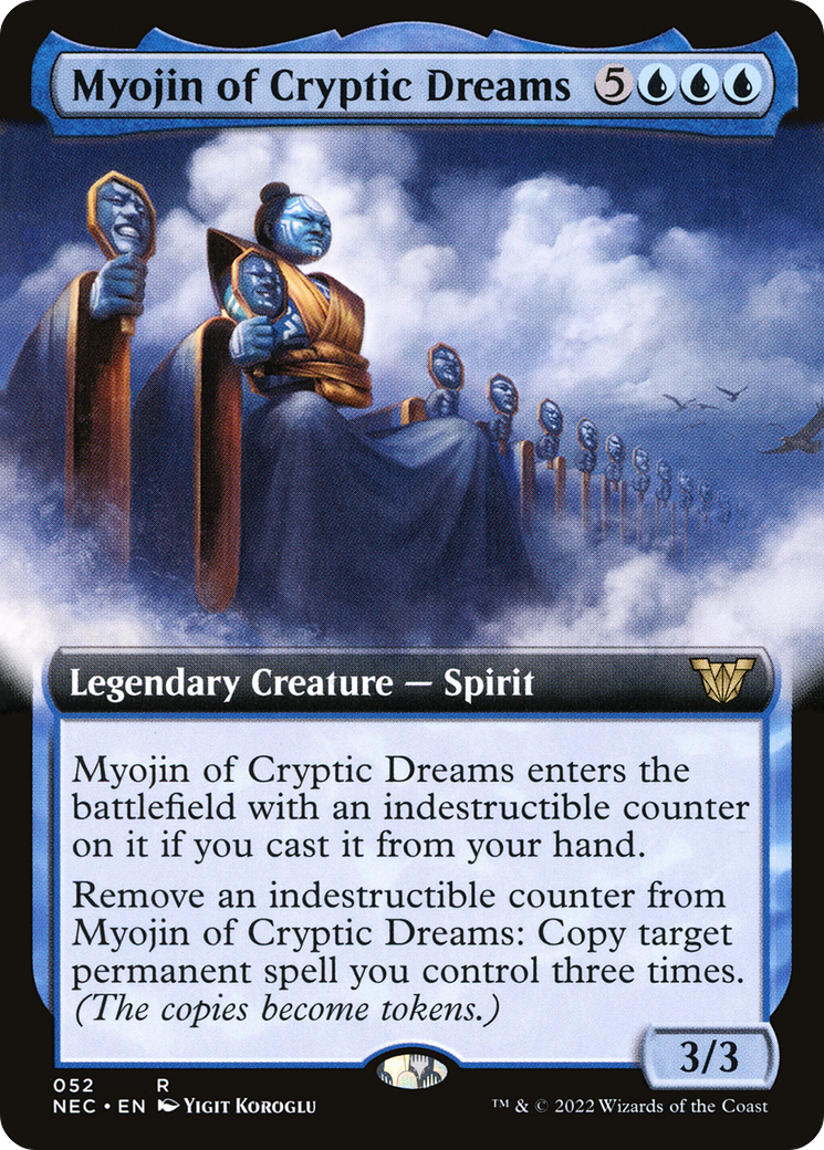 Myojin of Cryptic Dreams (Extended Art) [Kamigawa: Neon Dynasty Commander] - The Mythic Store | 24h Order Processing