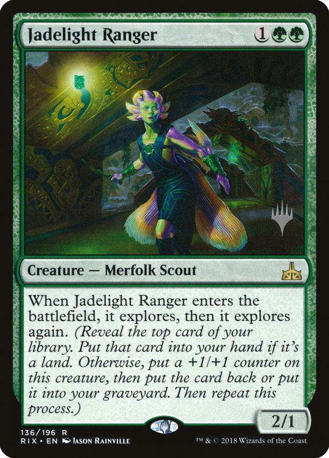 Jadelight Ranger (Promo Pack) [Rivals of Ixalan Promos] - The Mythic Store | 24h Order Processing