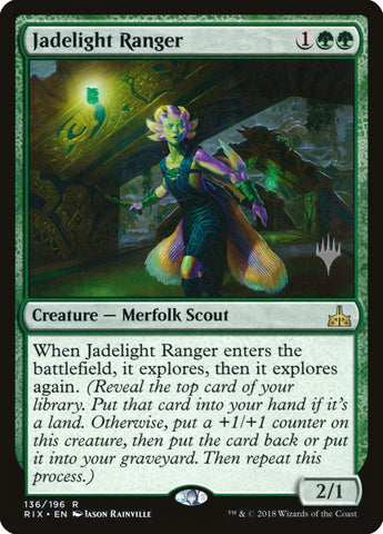 Jadelight Ranger (Promo Pack) [Rivals of Ixalan Promos] - The Mythic Store | 24h Order Processing