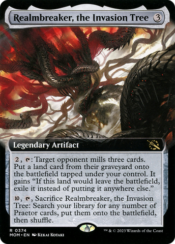 Realmbreaker, the Invasion Tree (Extended Art) [March of the Machine] - The Mythic Store | 24h Order Processing