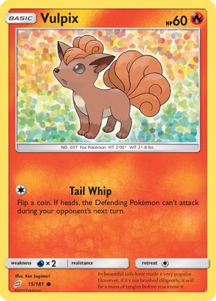 Vulpix (15/181) [Sun & Moon: Team Up] - The Mythic Store | 24h Order Processing