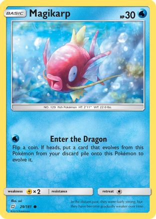 Magikarp (29/181) [Sun & Moon: Team Up] - The Mythic Store | 24h Order Processing