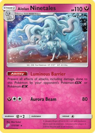 Alolan Ninetales (111/181) [Sun & Moon: Team Up] - The Mythic Store | 24h Order Processing