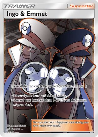 Ingo & Emmet (176/181) [Sun & Moon: Team Up] - The Mythic Store | 24h Order Processing