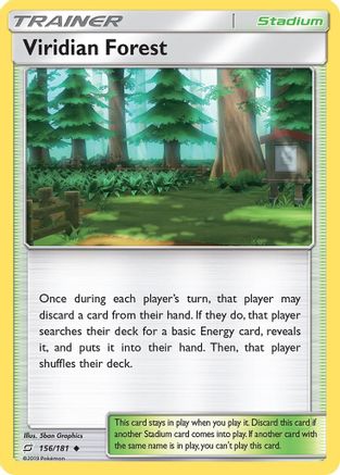 Viridian Forest (156/181) [Sun & Moon: Team Up] - The Mythic Store | 24h Order Processing