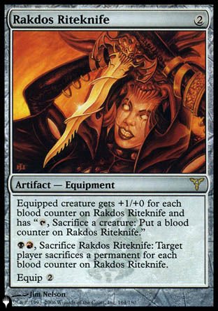 Rakdos Riteknife [The List] - The Mythic Store | 24h Order Processing