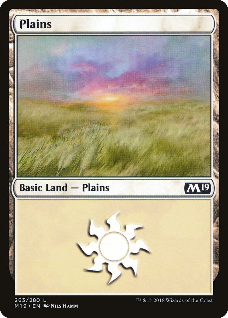 Plains (263) [Core Set 2019] - The Mythic Store | 24h Order Processing