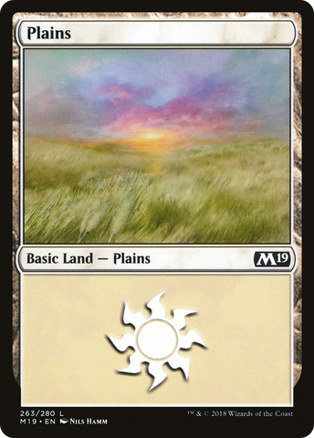 Plains (263) [Core Set 2019] - The Mythic Store | 24h Order Processing