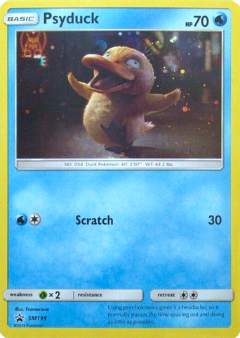 Psyduck (SM199) [Sun & Moon: Black Star Promos] - The Mythic Store | 24h Order Processing