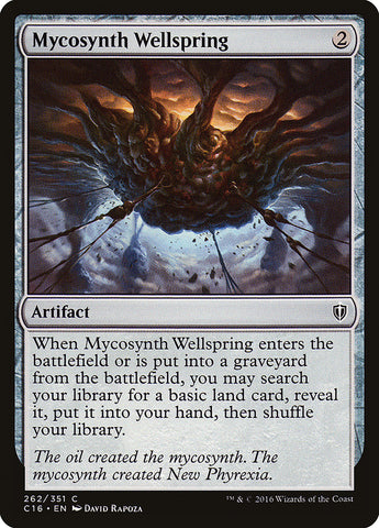 Mycosynth Wellspring [Commander 2016] - The Mythic Store | 24h Order Processing