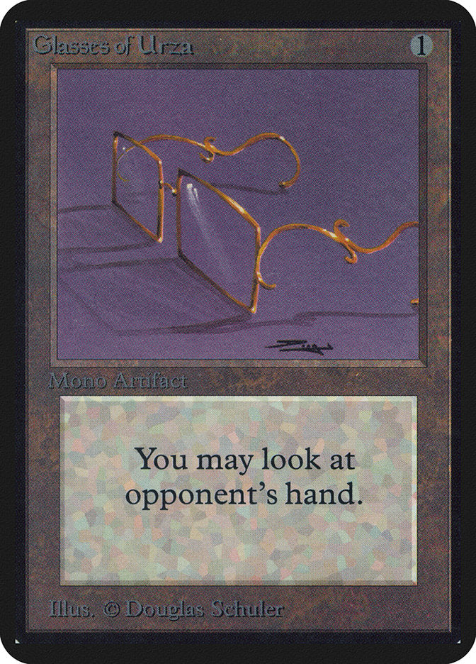 Glasses of Urza [Alpha Edition] - The Mythic Store | 24h Order Processing