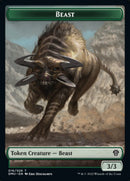 Saproling // Beast Double-Sided Token [Dominaria United Tokens] - The Mythic Store | 24h Order Processing