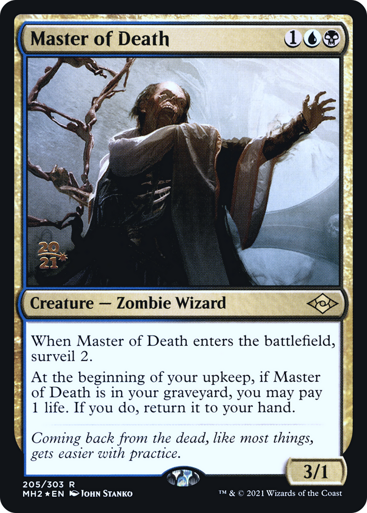 Master of Death [Modern Horizons 2 Prerelease Promos] - The Mythic Store | 24h Order Processing