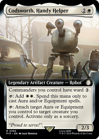 Codsworth, Handy Helper (Extended Art) [Fallout] - The Mythic Store | 24h Order Processing