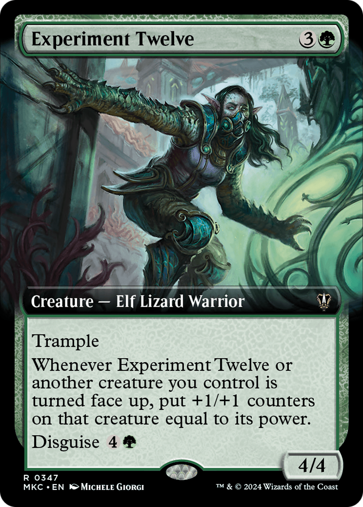 Experiment Twelve (Extended Art) [Murders at Karlov Manor Commander] - The Mythic Store | 24h Order Processing