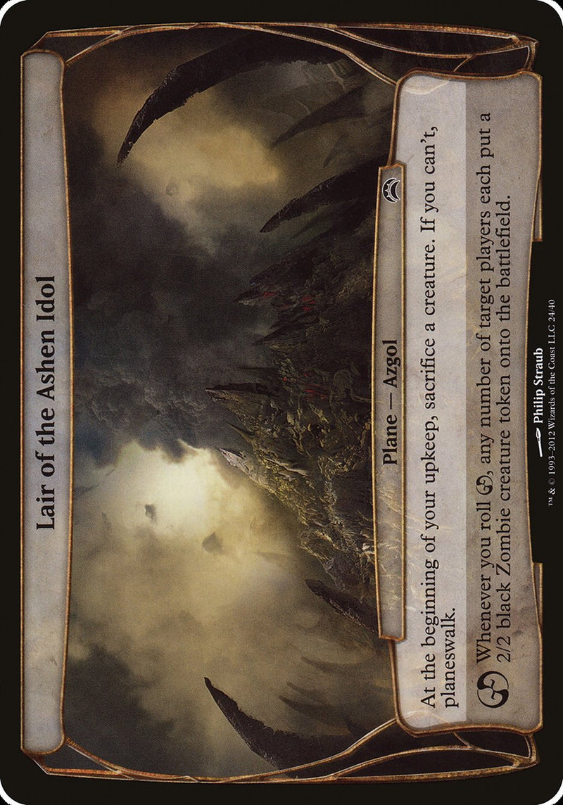 Lair of the Ashen Idol (Planes) [Planechase 2012 Planes] - The Mythic Store | 24h Order Processing