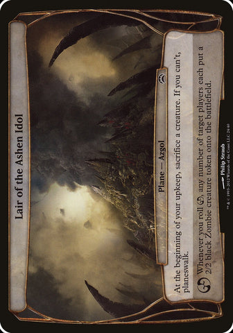 Lair of the Ashen Idol (Planes) [Planechase 2012 Planes] - The Mythic Store | 24h Order Processing