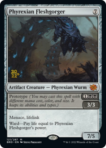 Phyrexian Fleshgorger [The Brothers' War Prerelease Promos] - The Mythic Store | 24h Order Processing