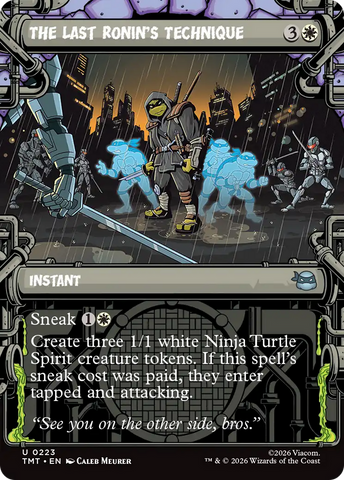 The Last Ronin's Technique (Showcase) [Teenage Mutant Ninja Turtles] - The Mythic Store | 24h Order Processing