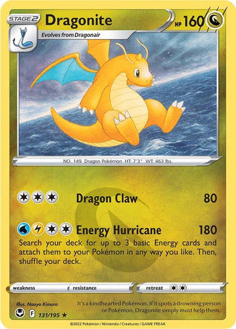 Dragonite (131/195) [Sword & Shield: Silver Tempest] - The Mythic Store | 24h Order Processing