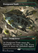 Overgrown Tomb (Borderless) (Galaxy Foil) [Unfinity] - The Mythic Store | 24h Order Processing