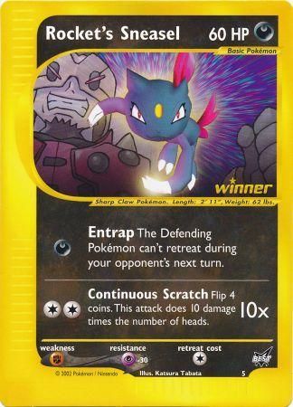 Rocket's Sneasel (5) (Jumbo Card) [Best of Promos] - The Mythic Store | 24h Order Processing