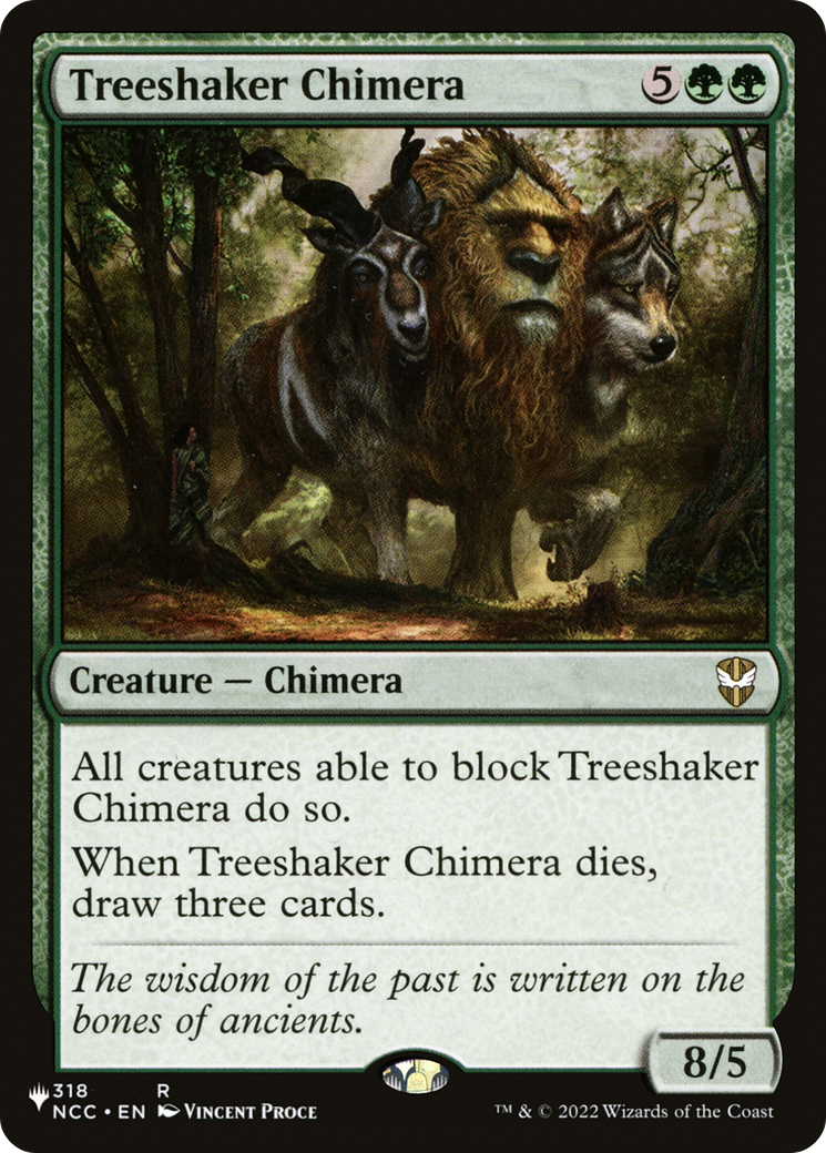 Treeshaker Chimera [The List] - The Mythic Store | 24h Order Processing