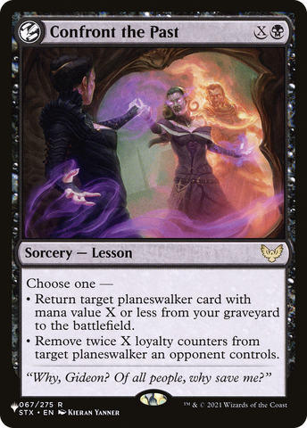 Confront the Past [The List] - The Mythic Store | 24h Order Processing