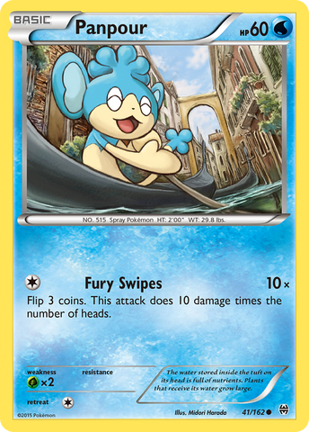 Panpour (41/162) [XY: BREAKthrough] - The Mythic Store | 24h Order Processing