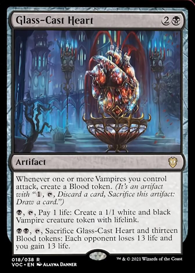 Glass-Cast Heart [Innistrad: Crimson Vow Commander] - The Mythic Store | 24h Order Processing