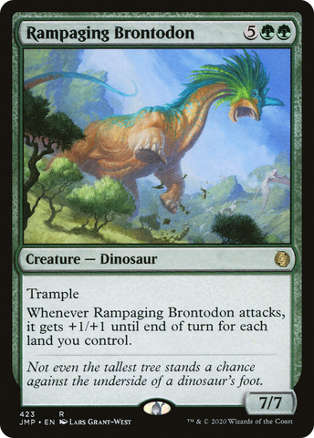 Rampaging Brontodon [Jumpstart] - The Mythic Store | 24h Order Processing